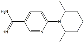 6-(2,6-dimethylpiperidin-1-yl)pyridine-3-carboximidamide