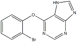 6-(2-bromophenoxy)-7H-purine Structure