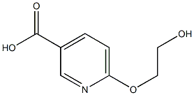 6-(2-hydroxyethoxy)pyridine-3-carboxylic acid Structure