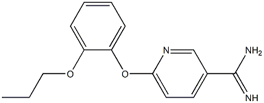 6-(2-propoxyphenoxy)pyridine-3-carboximidamide