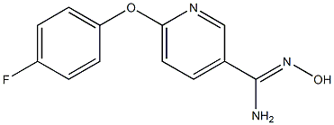 6-(4-fluorophenoxy)-N'-hydroxypyridine-3-carboximidamide