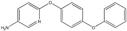 6-(4-phenoxyphenoxy)pyridin-3-amine Structure