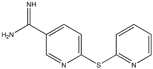 6-(pyridin-2-ylsulfanyl)pyridine-3-carboximidamide