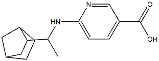 6-[(1-{bicyclo[2.2.1]heptan-2-yl}ethyl)amino]pyridine-3-carboxylic acid