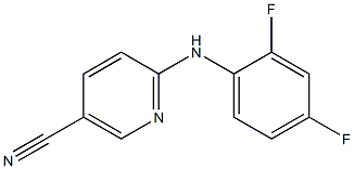  6-[(2,4-difluorophenyl)amino]nicotinonitrile