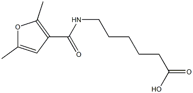 6-[(2,5-dimethyl-3-furoyl)amino]hexanoic acid