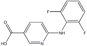  6-[(2,6-difluorophenyl)amino]pyridine-3-carboxylic acid