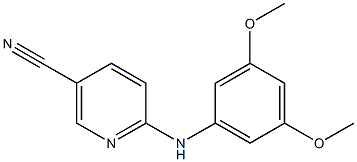  6-[(3,5-dimethoxyphenyl)amino]nicotinonitrile