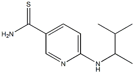 6-[(3-methylbutan-2-yl)amino]pyridine-3-carbothioamide