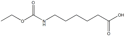 6-[(ethoxycarbonyl)amino]hexanoic acid Structure