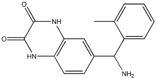  6-[amino(2-methylphenyl)methyl]-1,2,3,4-tetrahydroquinoxaline-2,3-dione