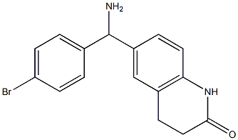 6-[amino(4-bromophenyl)methyl]-1,2,3,4-tetrahydroquinolin-2-one
