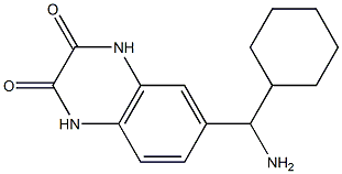 6-[amino(cyclohexyl)methyl]-1,2,3,4-tetrahydroquinoxaline-2,3-dione