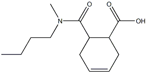 6-[butyl(methyl)carbamoyl]cyclohex-3-ene-1-carboxylic acid