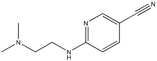 6-{[2-(dimethylamino)ethyl]amino}nicotinonitrile Structure