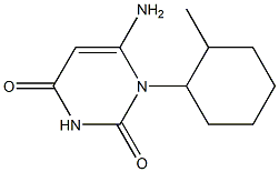  6-amino-1-(2-methylcyclohexyl)-1,2,3,4-tetrahydropyrimidine-2,4-dione