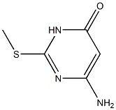 6-amino-2-(methylthio)pyrimidin-4(3H)-one