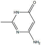 6-amino-2-methyl-3,4-dihydropyrimidin-4-one Struktur