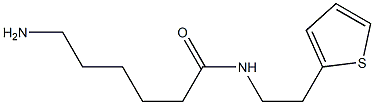 6-amino-N-(2-thien-2-ylethyl)hexanamide