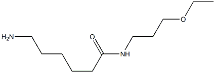 6-amino-N-(3-ethoxypropyl)hexanamide