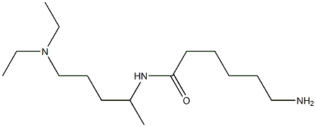 6-amino-N-[4-(diethylamino)-1-methylbutyl]hexanamide