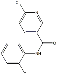 6-chloro-N-(2-fluorophenyl)pyridine-3-carboxamide