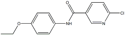 6-chloro-N-(4-ethoxyphenyl)pyridine-3-carboxamide