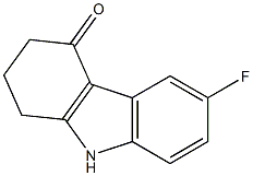 6-fluoro-2,3,4,9-tetrahydro-1H-carbazol-4-one,,结构式