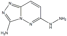 6-hydrazino[1,2,4]triazolo[4,3-b]pyridazin-3-amine Struktur