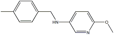 6-methoxy-N-[(4-methylphenyl)methyl]pyridin-3-amine