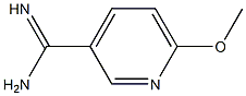 6-methoxypyridine-3-carboximidamide Structure