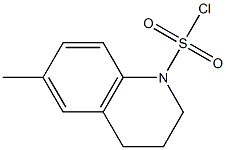 6-methyl-3,4-dihydroquinoline-1(2H)-sulfonyl chloride Structure