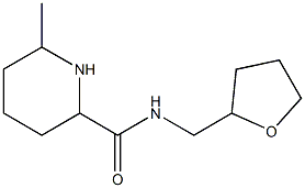  6-methyl-N-(tetrahydrofuran-2-ylmethyl)piperidine-2-carboxamide