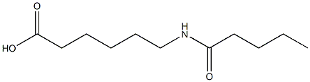 6-pentanamidohexanoic acid,,结构式