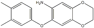 7-(3,4-dimethylphenoxy)-2,3-dihydro-1,4-benzodioxin-6-amine