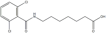 7-[(2,6-dichlorophenyl)formamido]heptanoic acid|