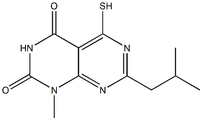 7-isobutyl-5-mercapto-1-methylpyrimido[4,5-d]pyrimidine-2,4(1H,3H)-dione