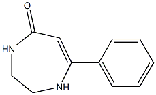 7-苯基-2,3,4,5-四氢-1H-1,4-重氮基庚英-5-酮,,结构式