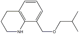 8-[(2-methylpropoxy)methyl]-1,2,3,4-tetrahydroquinoline Structure