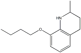 8-butoxy-2-methyl-1,2,3,4-tetrahydroquinoline Structure