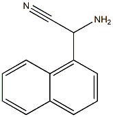 amino(1-naphthyl)acetonitrile 结构式