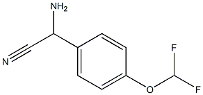 amino[4-(difluoromethoxy)phenyl]acetonitrile