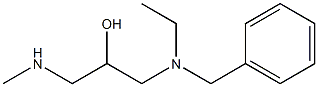  benzyl(ethyl)[2-hydroxy-3-(methylamino)propyl]amine