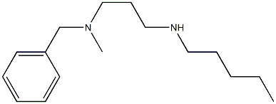 benzyl(methyl)[3-(pentylamino)propyl]amine Struktur