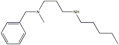 benzyl(methyl)[3-(pentylamino)propyl]amine 结构式