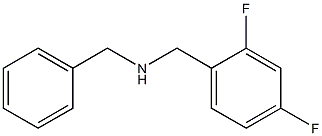 benzyl[(2,4-difluorophenyl)methyl]amine Struktur