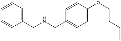 benzyl[(4-butoxyphenyl)methyl]amine Struktur