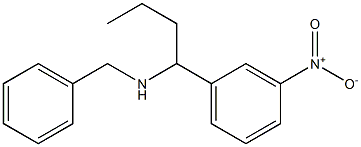 benzyl[1-(3-nitrophenyl)butyl]amine