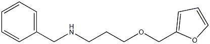 benzyl[3-(furan-2-ylmethoxy)propyl]amine Structure