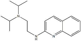 bis(propan-2-yl)[2-(quinolin-2-ylamino)ethyl]amine